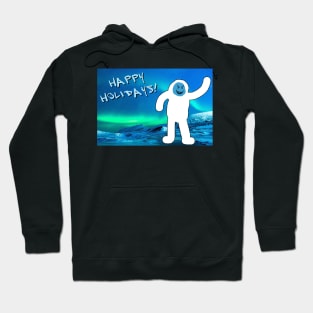 Adorable Snowmonster Greetings Hoodie